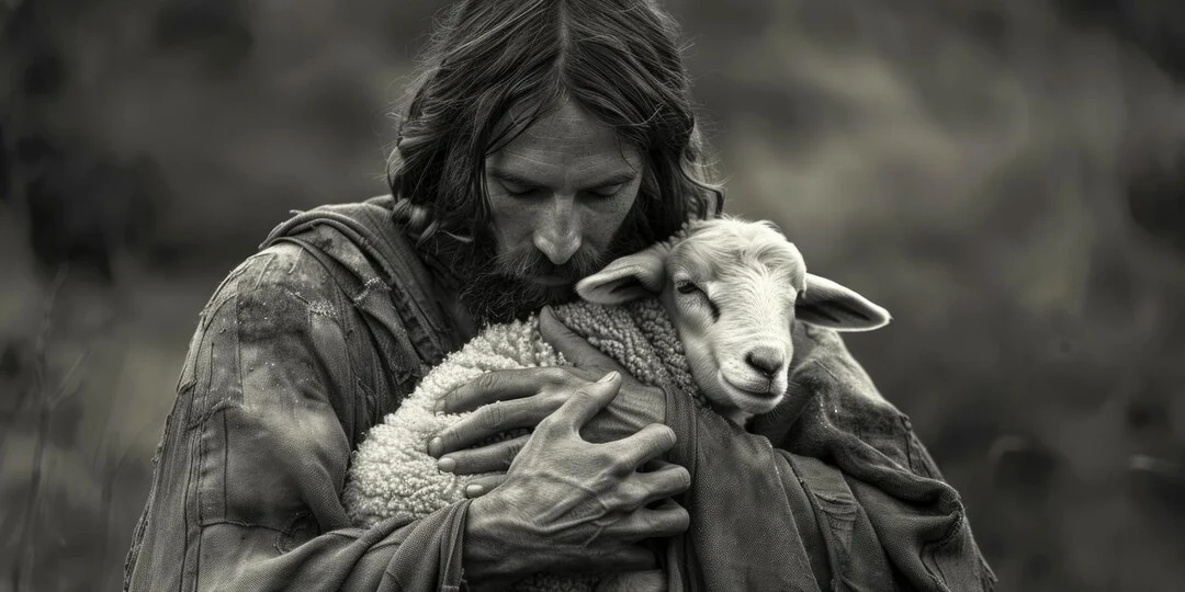 Jesus, o bom pastor.